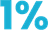 1%