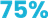 75%